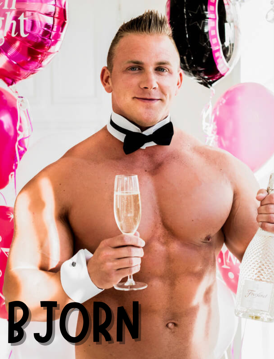 The Leeds Butlers in the Buff Bringing the Party to Life - Butlers with Bums