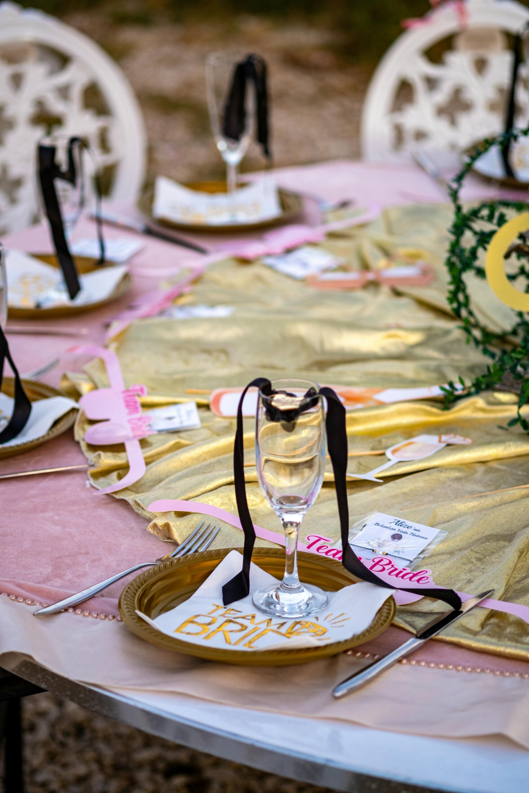 Cheers to the bride-to-be!